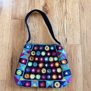 Unique & Colorful Geometric Patterned Women's Bag
